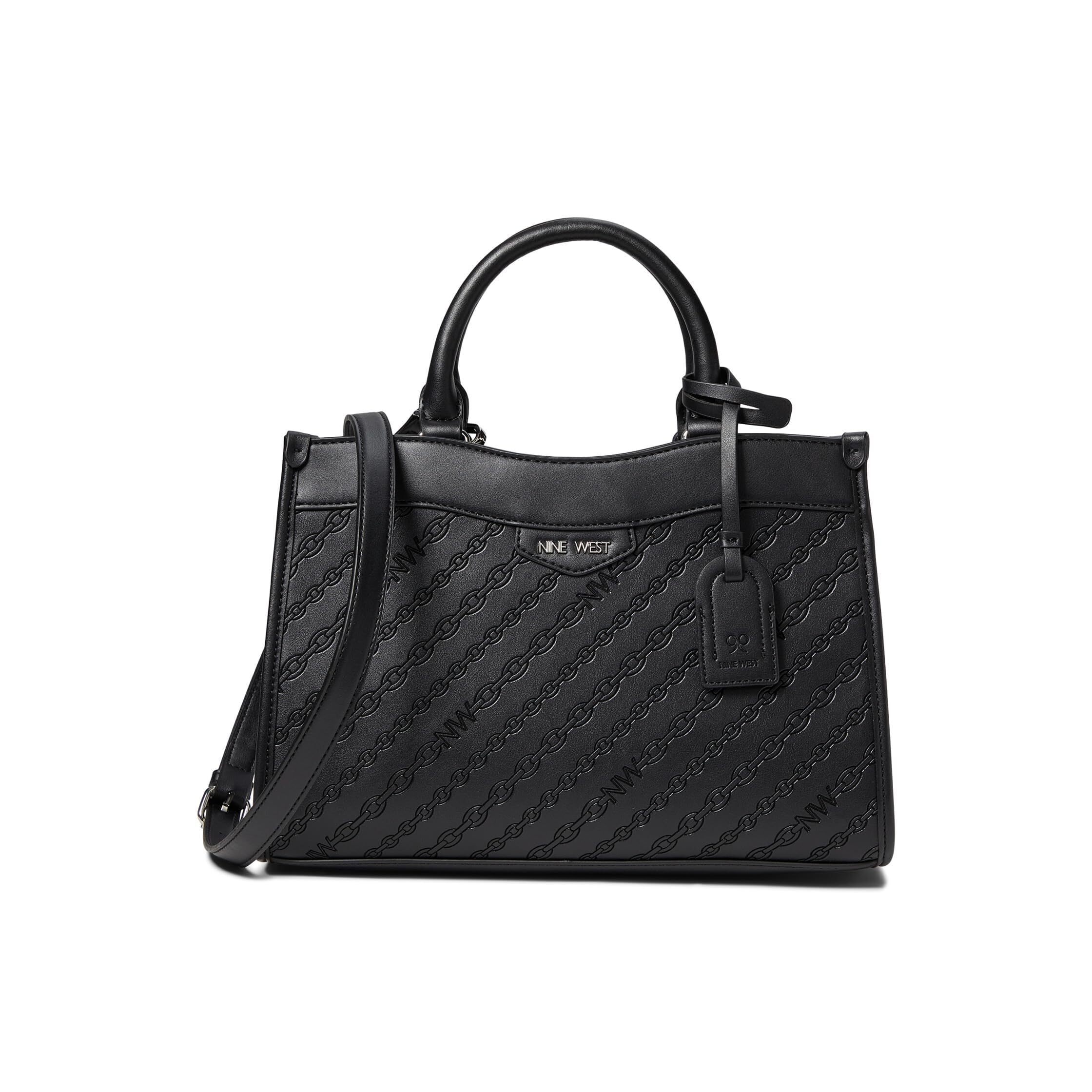 6028 Levvy Satchel Black One Size